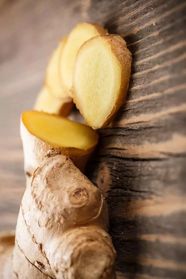 Ginger as home remedy for toothache