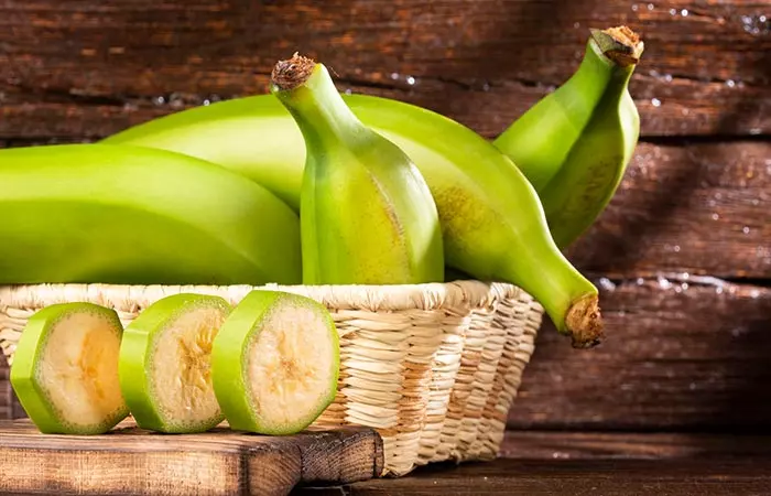 Green banana can help reduce diarrhea