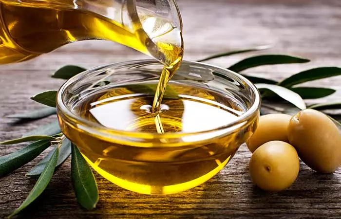 Olive oil to get rid of piles