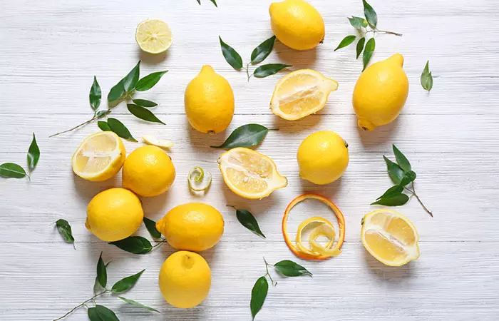 Use lemon to brighten dull skin