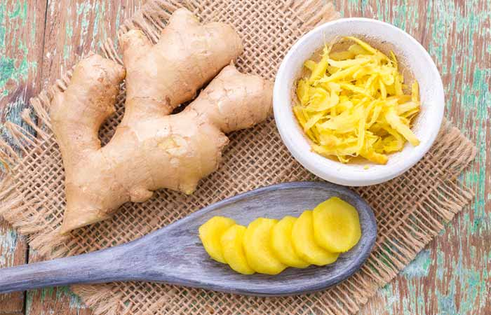 Raw ginger to get rid of motion sickness