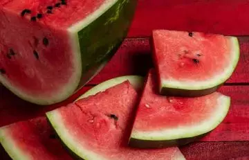 Watermelons are rich in lycopene
