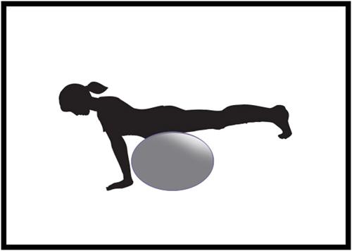 Donkey Kick Exercises - stability ball donkey kick