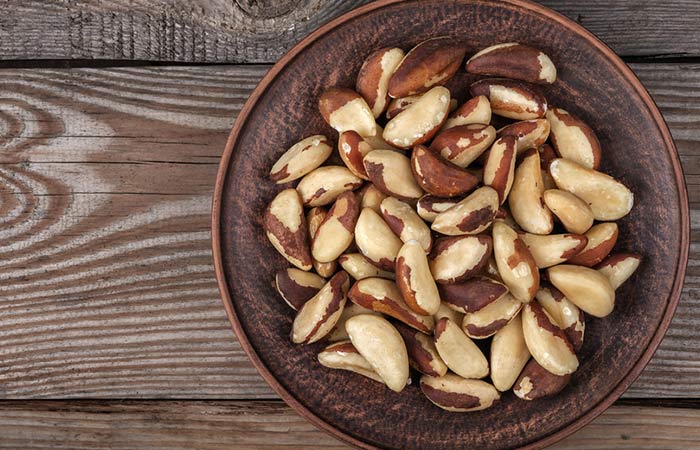 Brazil nuts are rich in magnesium