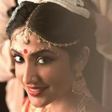 Bridal (wedding) bindi design