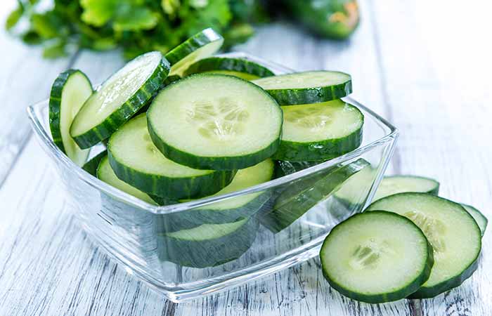 Home Remedies For Dry Eyes - Cucumber
