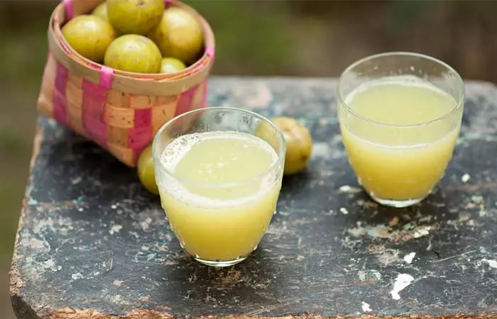 Amla juice for myopia