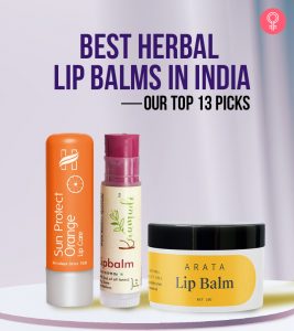 印度最好的草药润唇膏-我们的前13个选择