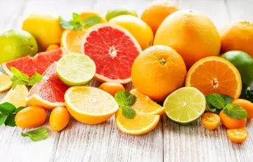 Citrus fruits for improving blood circulation
