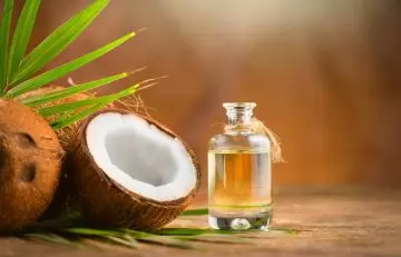 Coconut oil is a home remedy for bleeding gums