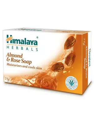 Himalaya Herbals Almond And Rose Soap