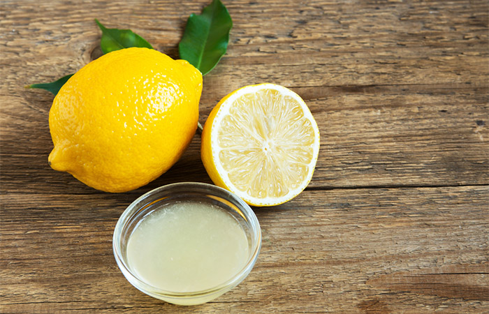 Lemons as a natural way to get rid of old scars