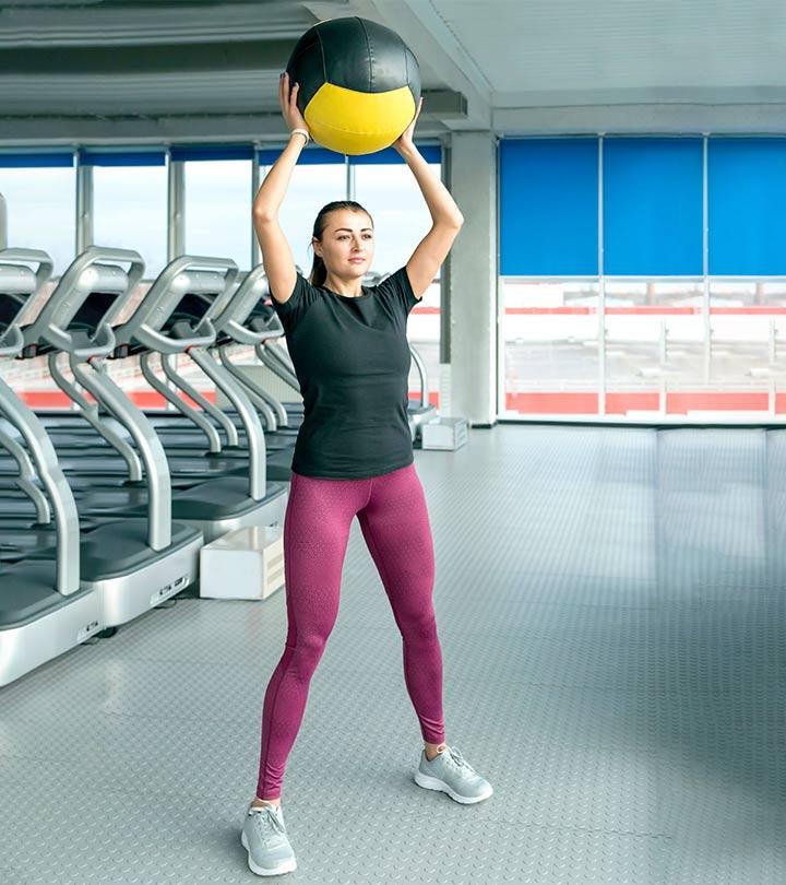 How To Do Medicine Ball Slams - Muscles It Works & Benefits