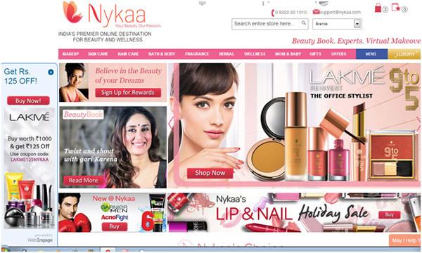 makeup online india