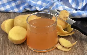 Potato juice as a natural way to get rid of old scars