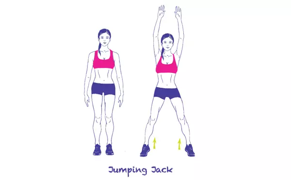 jumping jacks