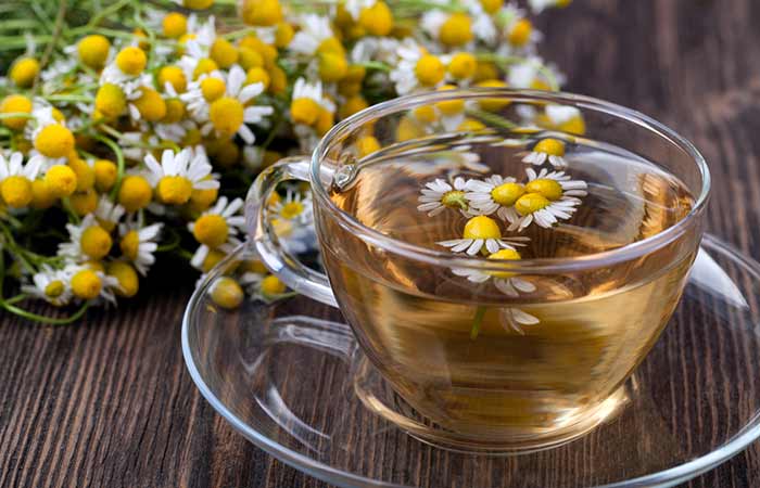 Chamomile for leg ulcers
