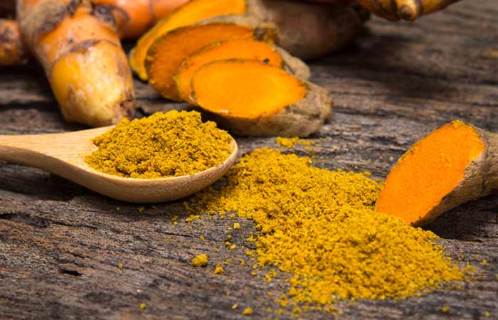 Turmeric to get rid of open pores