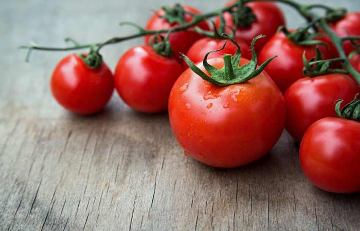 Tomato to get rid of open pores