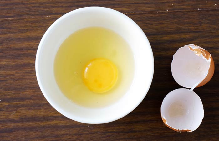 Egg white to get rid of open pores