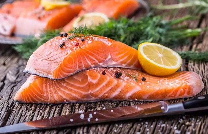 Increase breast milk supply naturally with salmon