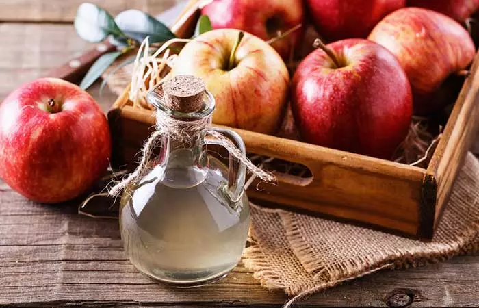 Apple cider vinegar for chafing rash