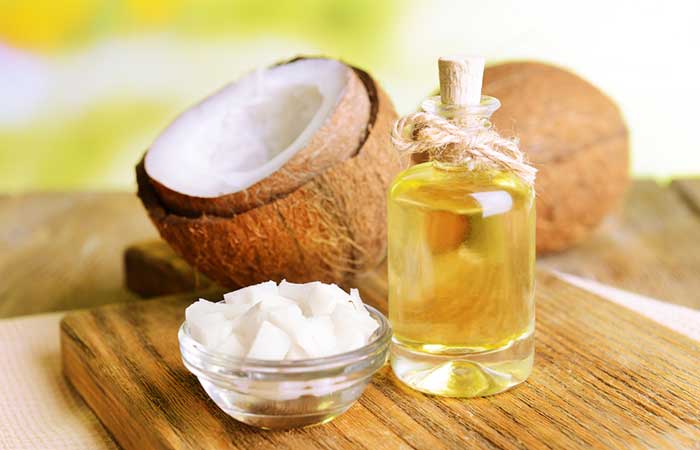 Coconut oil for chafing rash