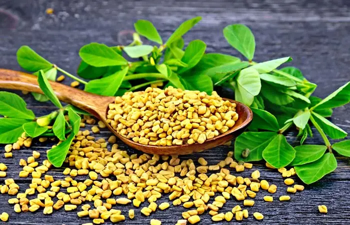 Fenugreek seeds can cover up gray hair