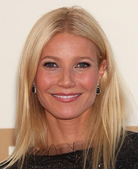 Hollywood actress Gwyneth Paltrow's hairstyle