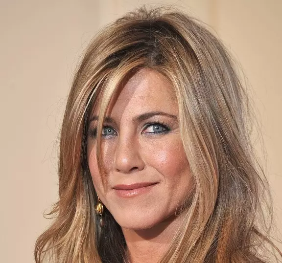 Hollywood actress Jennifer Aniston's hairstyle