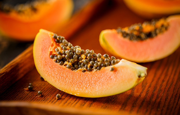Papaya is a popular remedy for sour stomach