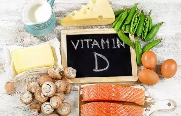 Vitamin D-rich diet for cavities