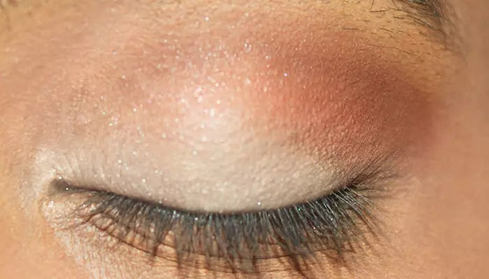 Step 2 of 1960s Bollywood inspired eye makeup tutorial