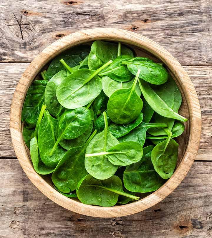 Spinach - Fruits And Vegetables With High-Protein