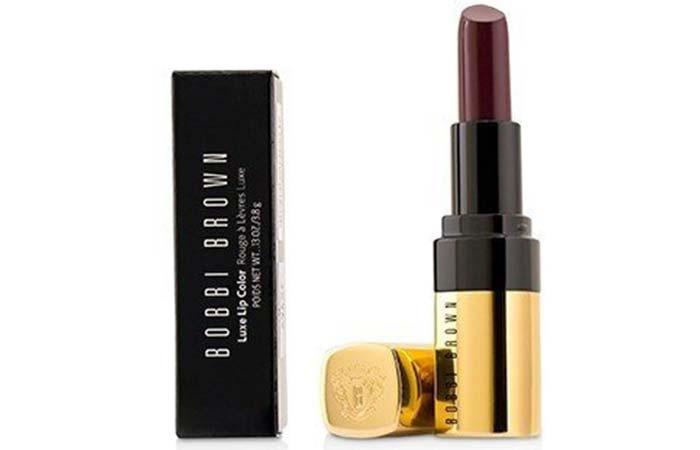 Bobbi Brown Luxe Lip Color In Plum Brandy - Plum Shade Lipsticks