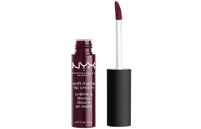 NYX Soft Matte Lip Cream In Copenhagen - Oxblood Lipsticks