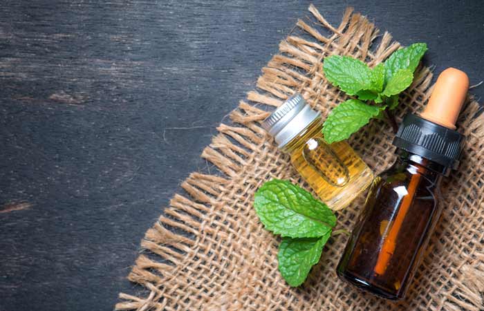 Peppermint essential oil to get rid of lethargy and laziness