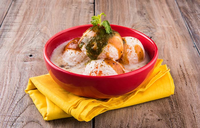 Steamed dahi vada is among the best oil-free snacks