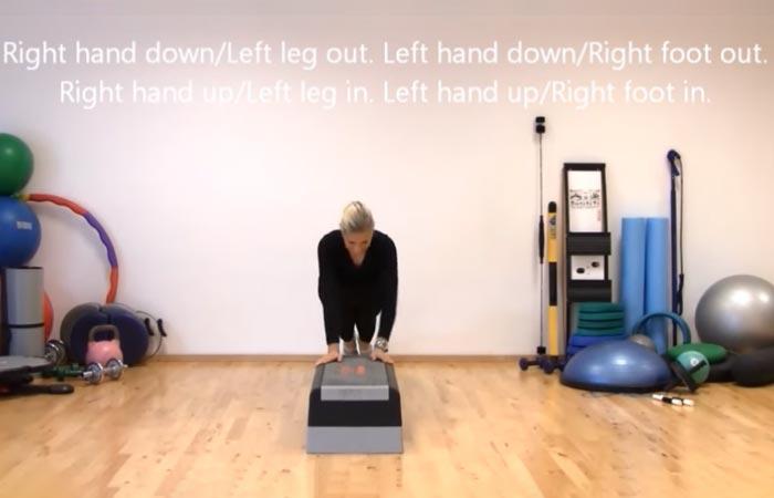 Arm Workouts Without Using Weights - Step Climbers