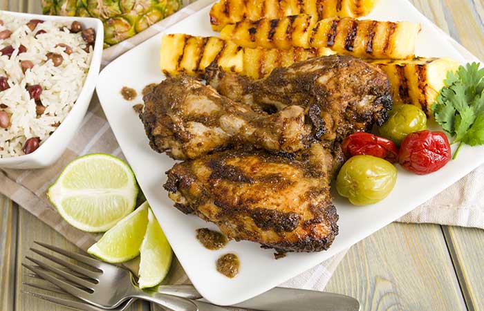 Jamaican jerk chicken recipe using allspice