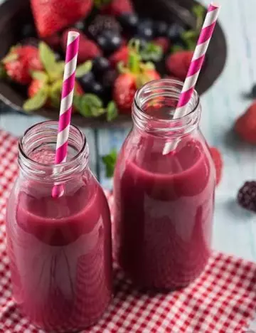 Chia-berry juice