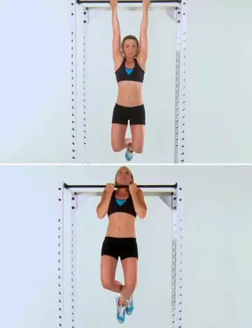 Chin-up upper body exercise