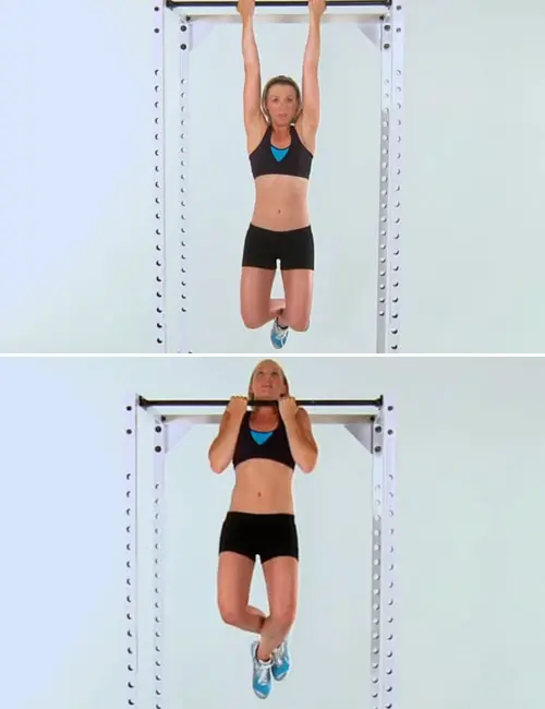 Chin-up upper body exercise