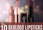 Top 12 Oxblood Lipsticks Available In India|Reviews