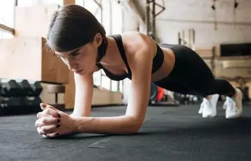 Forearm plank workout