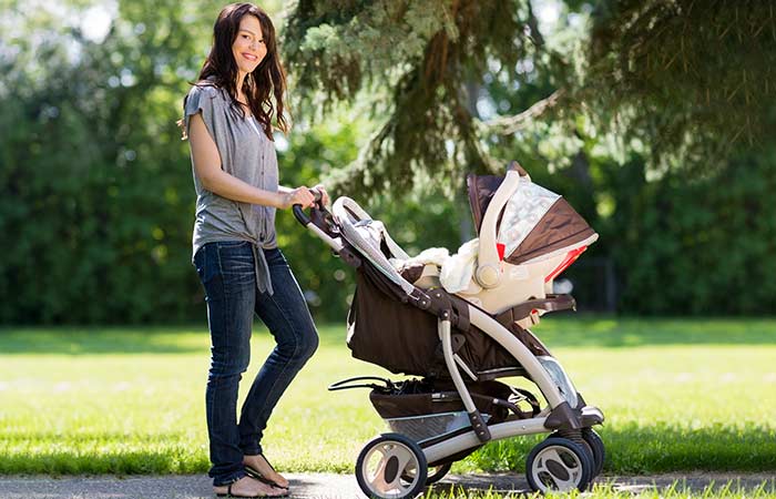 Walk to reduce belly fat after pregnancy