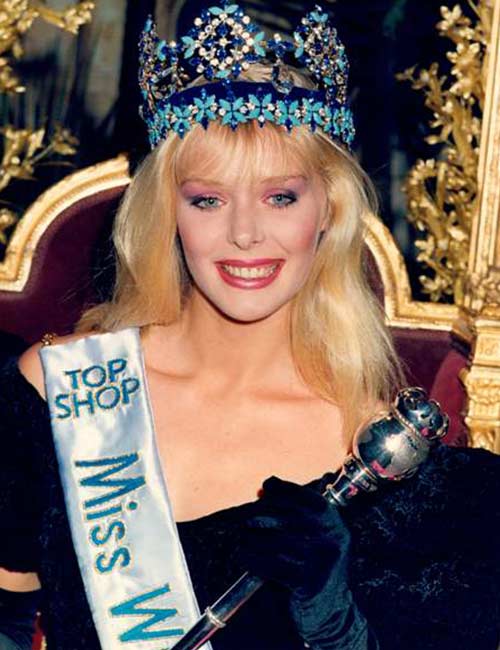 Miss World Of 1987 – Ulla Weigerstorfer