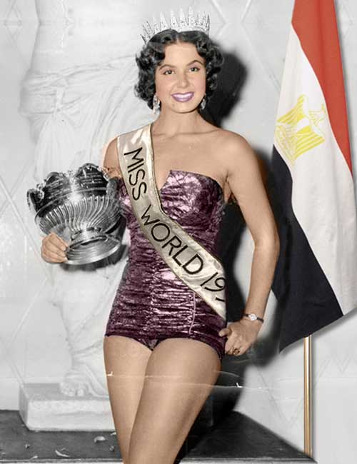Miss World Of 1954 – Antigone Costanda