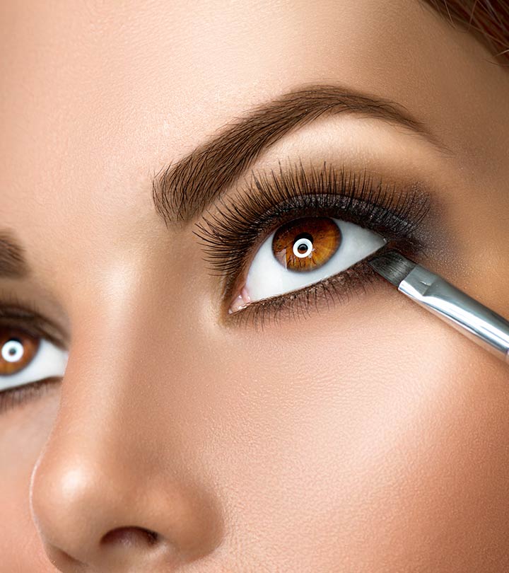 tutorial eye makeup for brown eyes