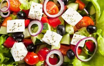Low Calorie Lunch - Mozzarella And Tomato Salad